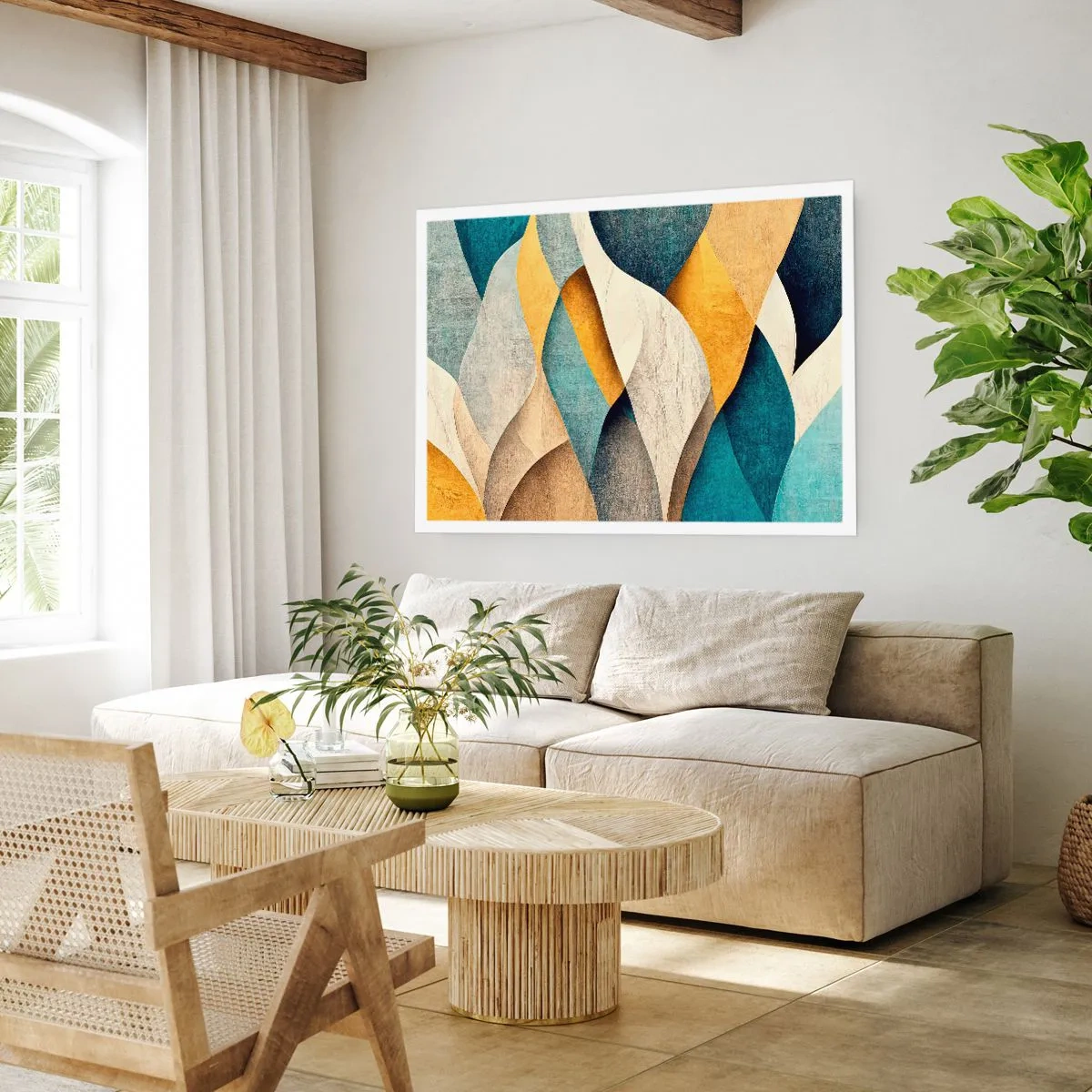 Plagát - Rytmus a vlnenie - 91x61 cm