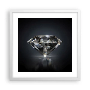 Plagát v bielom ráme - Best girls friend - 40x40 cm