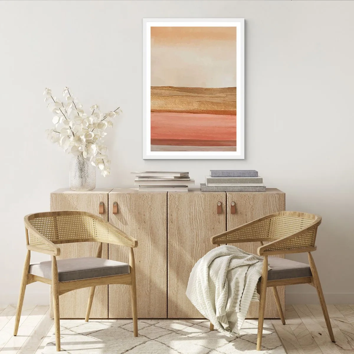 Plagát v bielom ráme - Vertikálna kompozícia - 70x100 cm