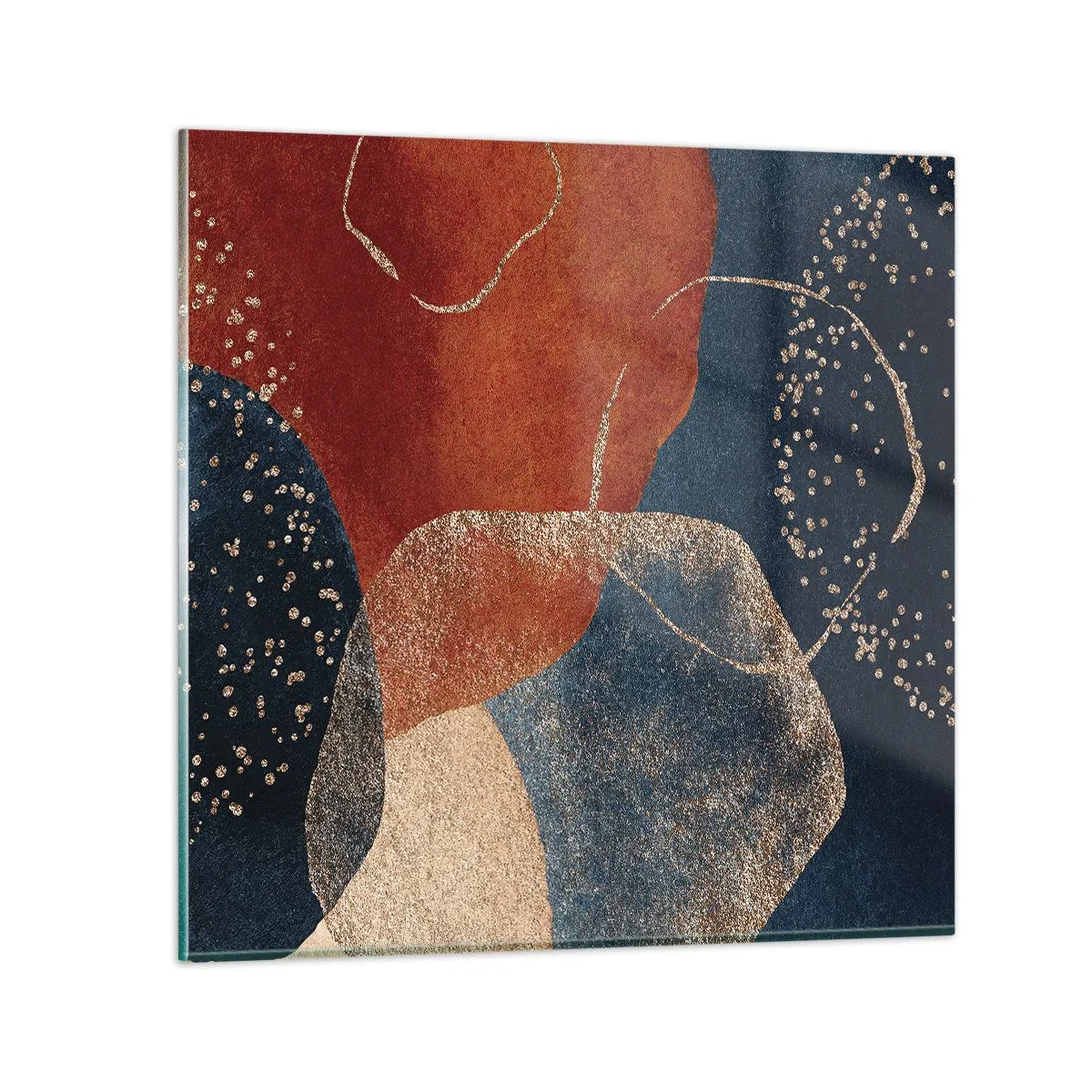Obraz na skle - Ľahkosť bytia - 60x60 cm
