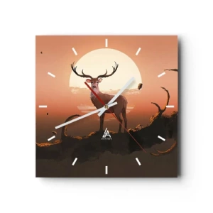 Nástenné hodiny - Táto noc sa nepodobá iným - 30x30 cm