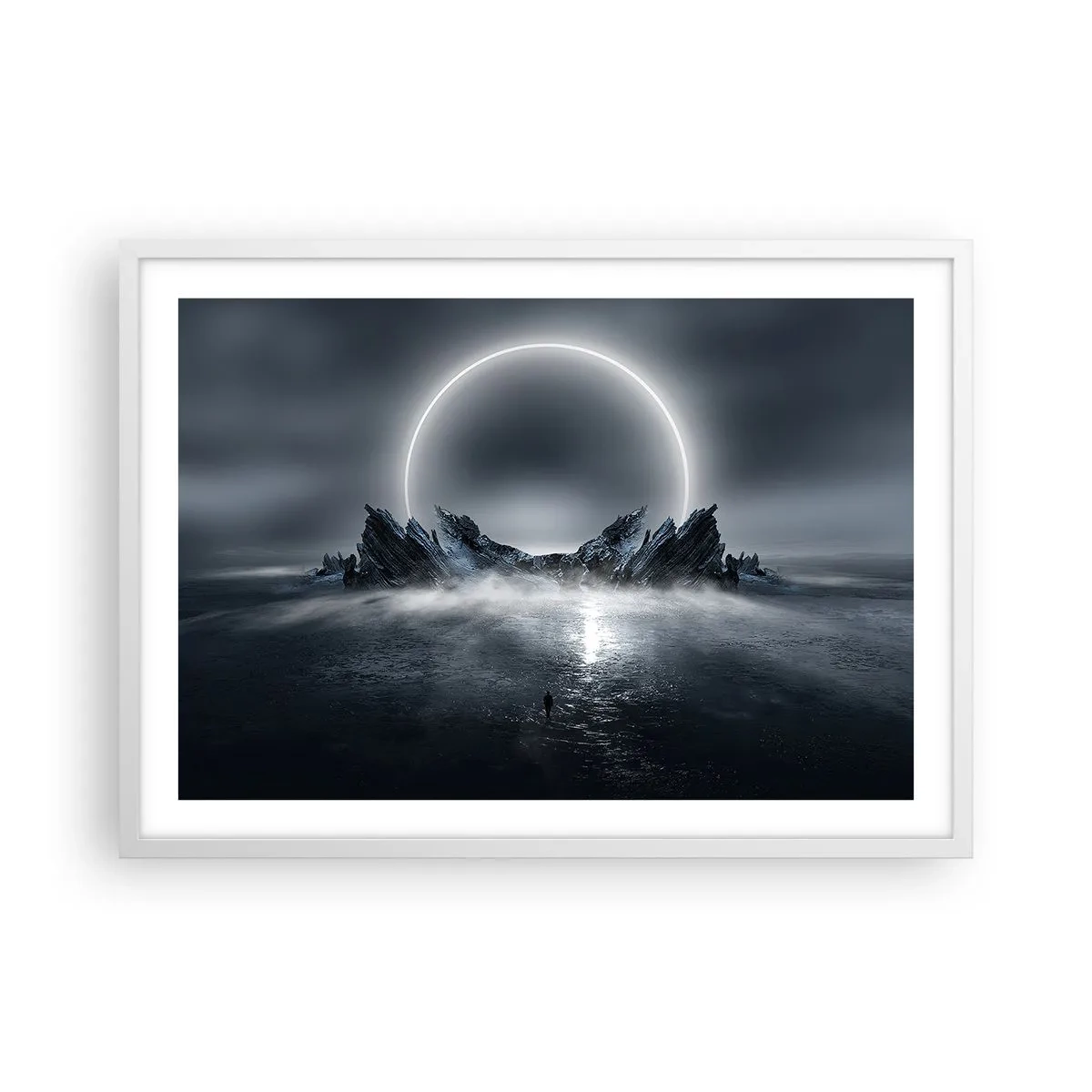 Plagát v bielom ráme - Finále príbehu - 70x50 cm