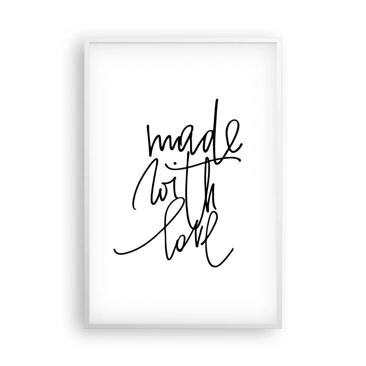 Plagát v bielom ráme - Najlepšia značka - 61x91 cm