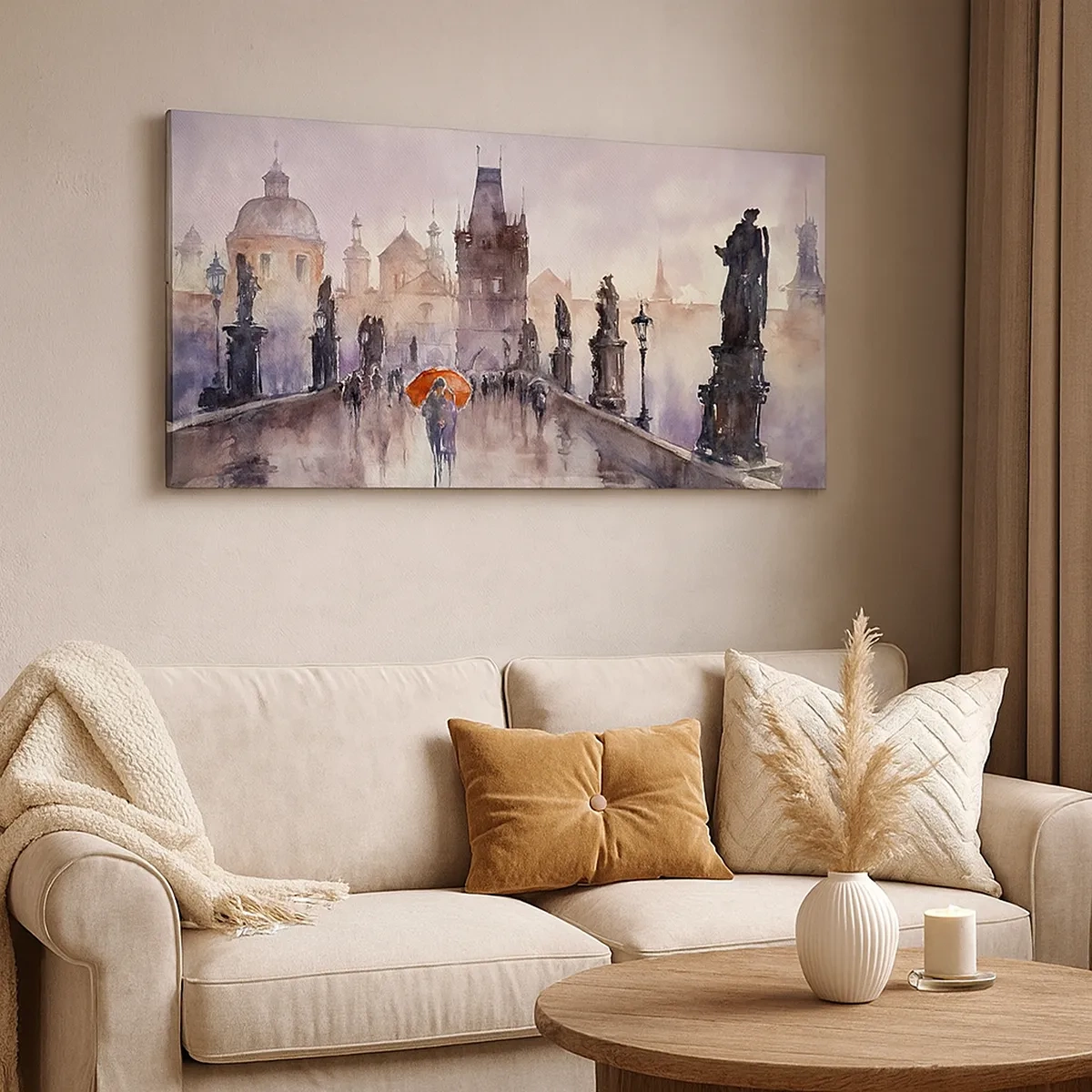 Obraz na plátne - Ľudia sa nemenia - 30x30 cm