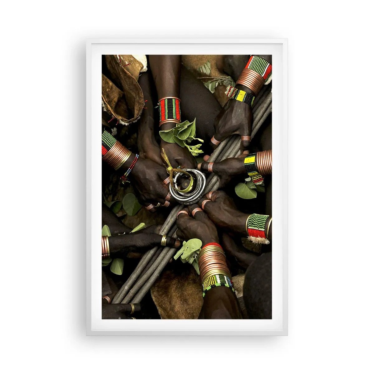 Plagát v bielom ráme - Sme spolu - 61x91 cm