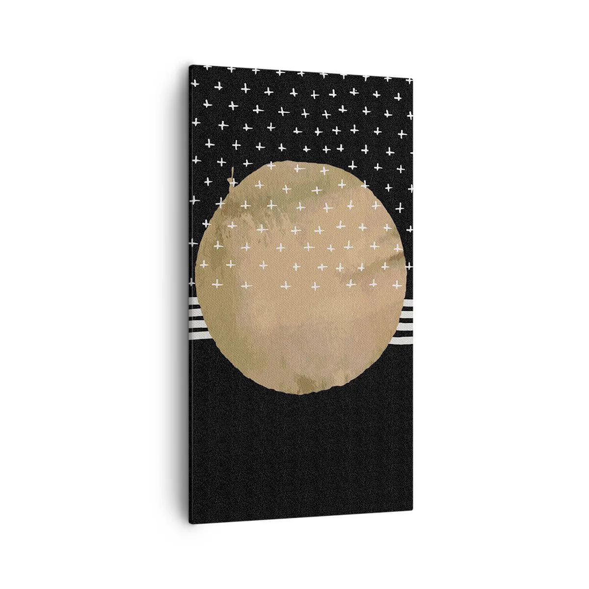 Obraz na plátne - Kompozícia: vlajka galaxie - 55x100 cm