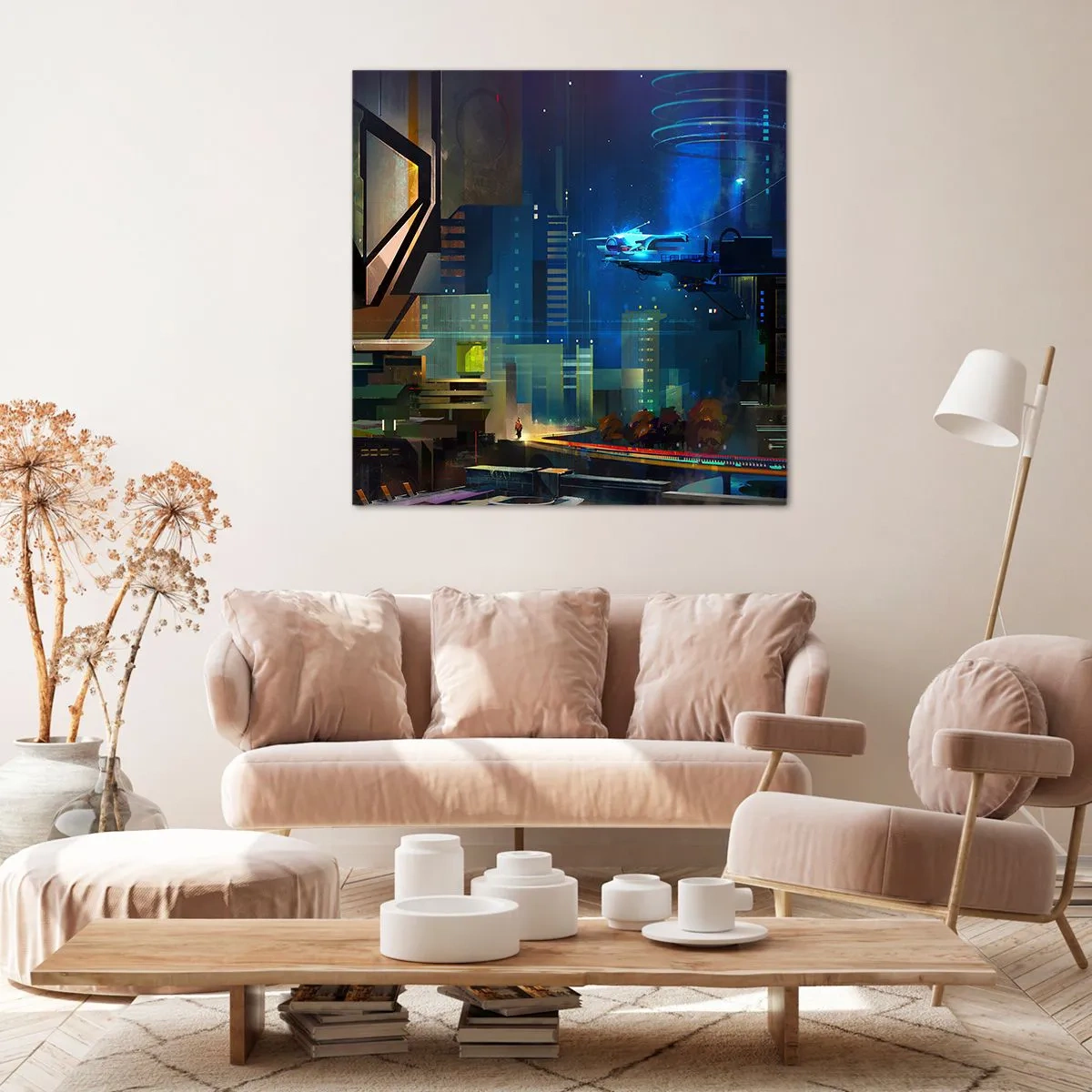 Obraz na plátne - V blízkej budúcnosti - 70x70 cm