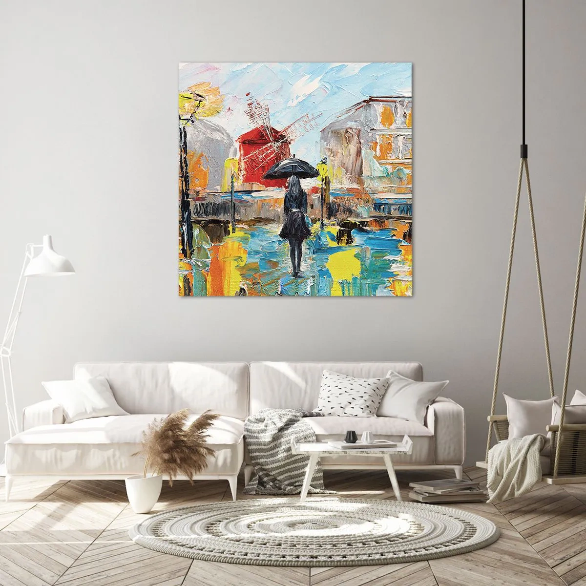 Obraz na plátne - Parížske legendy - 30x30 cm
