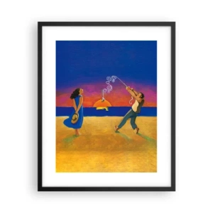 Plagát v čiernom ráme - Viac ako hviezda z neba - 40x50 cm