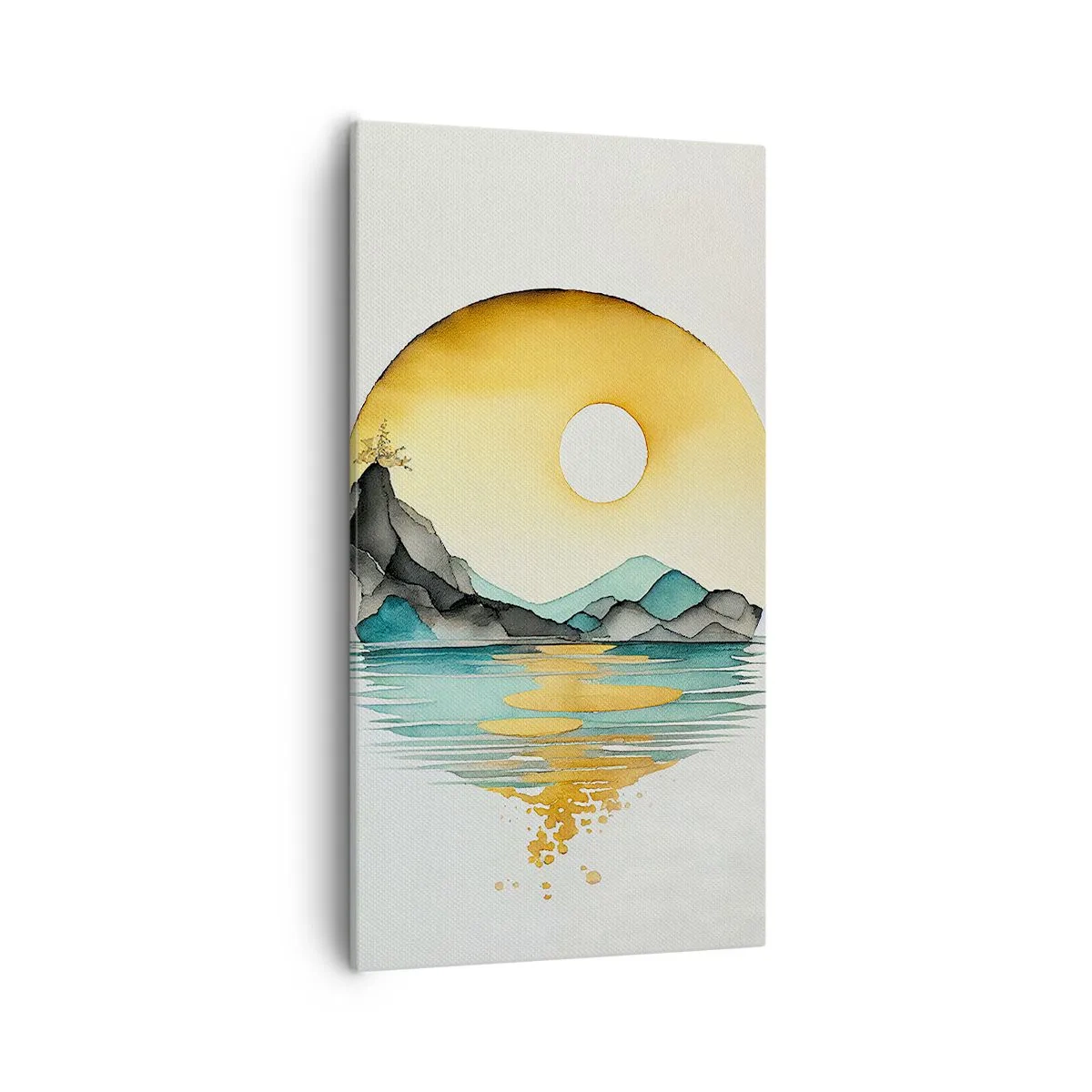 Obraz na plátne - V kruhu krásy - 55x100 cm