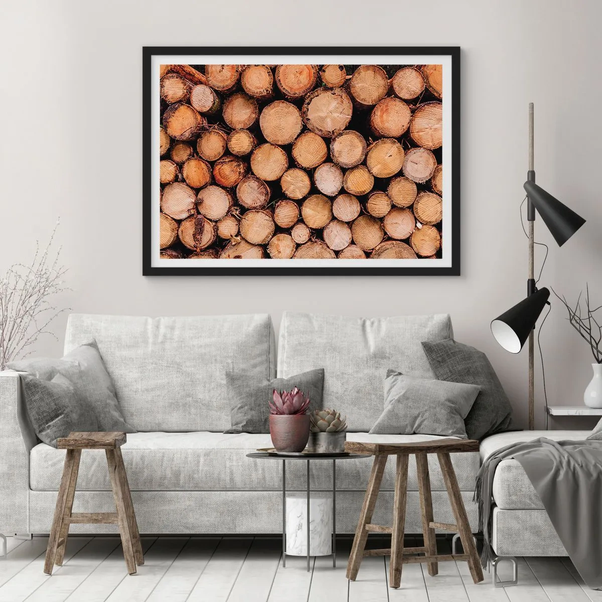 Plagát v čiernom ráme - Nový začiatok - 70x50 cm
