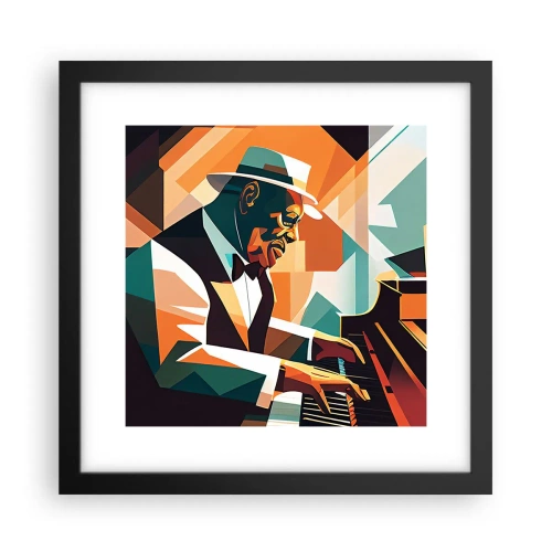 Plagát v čiernom ráme - Celý tento jazz - 30x30 cm