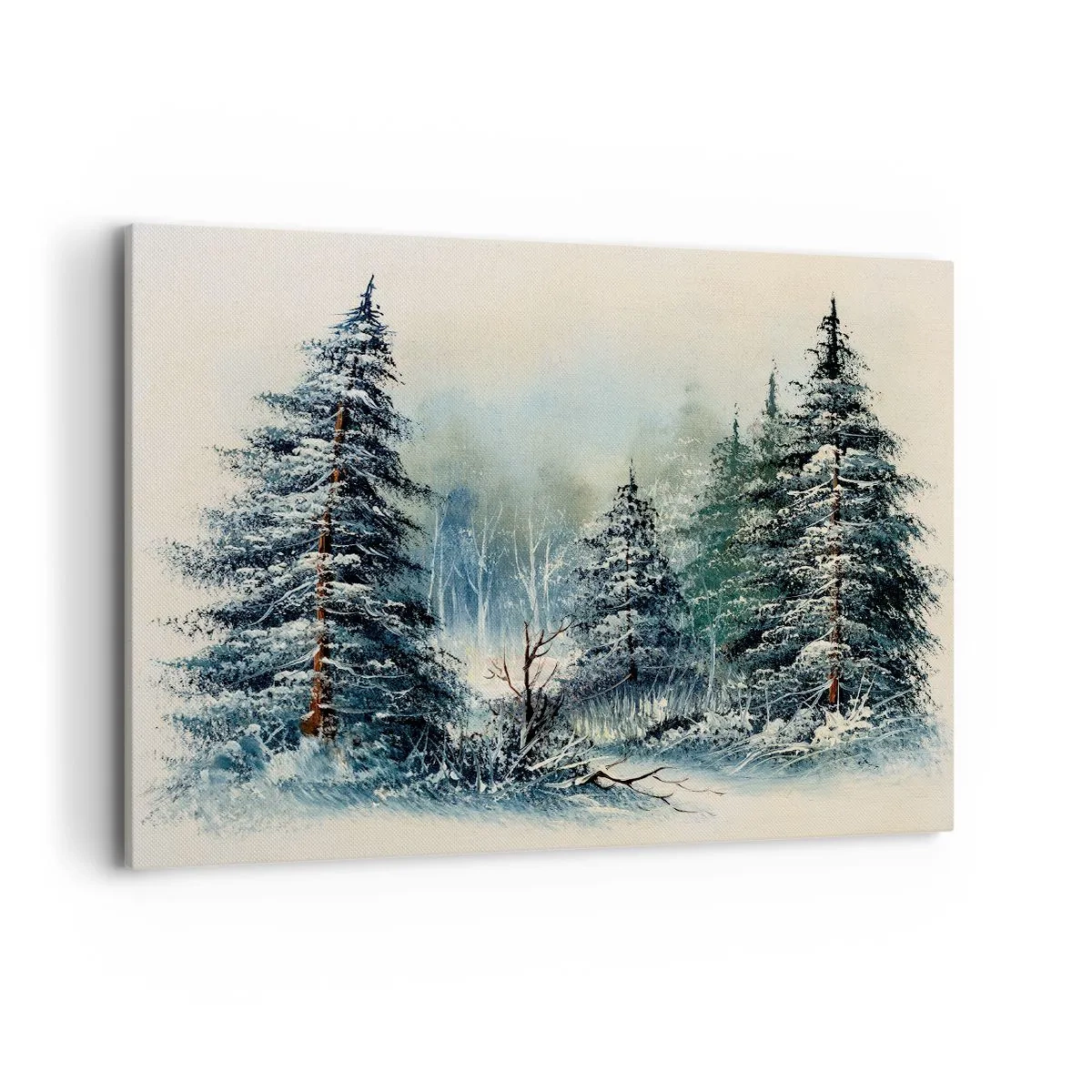 Obraz na plátne - Pripravenie na Vianoce - 100x70 cm