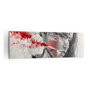 Obraz na plátne - V škárach absurdity - 160x50 cm