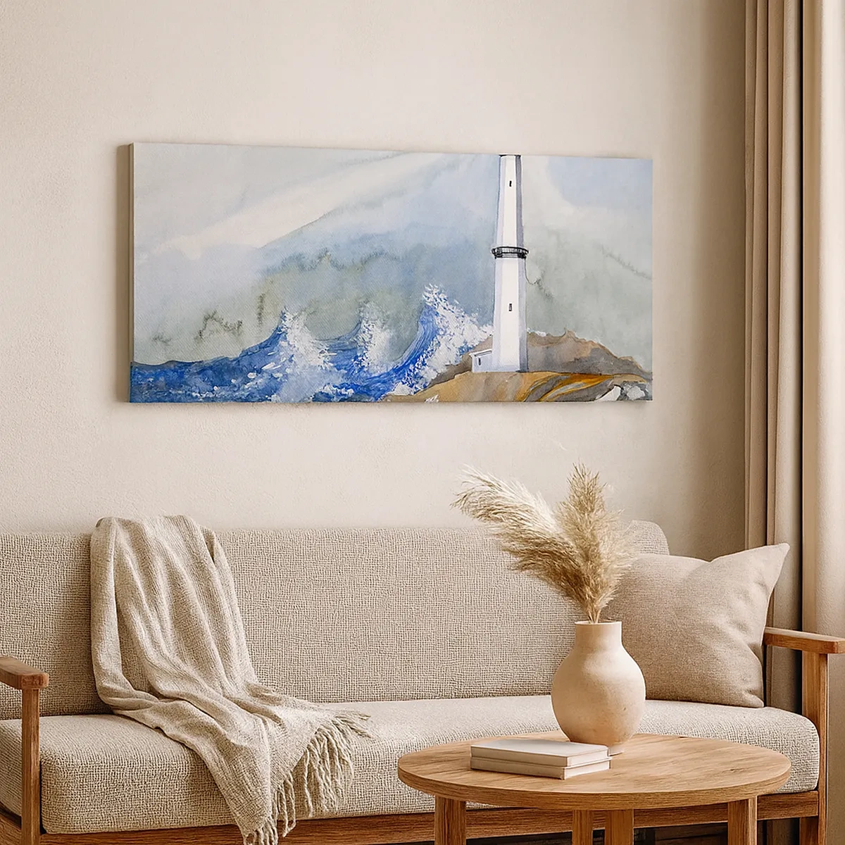 Obraz na plátne - Proti tme a hromobitiu - 30x30 cm