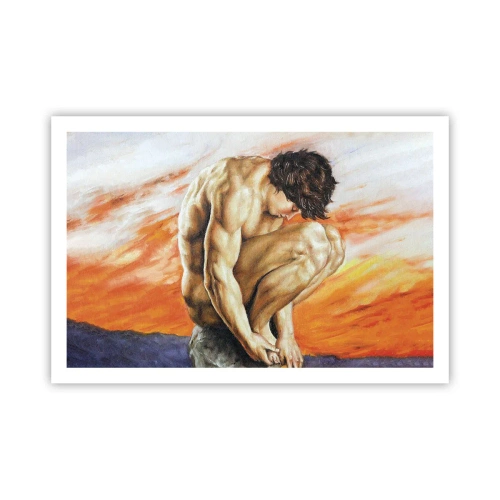 Plagát - Ponorený do seba - 91x61 cm