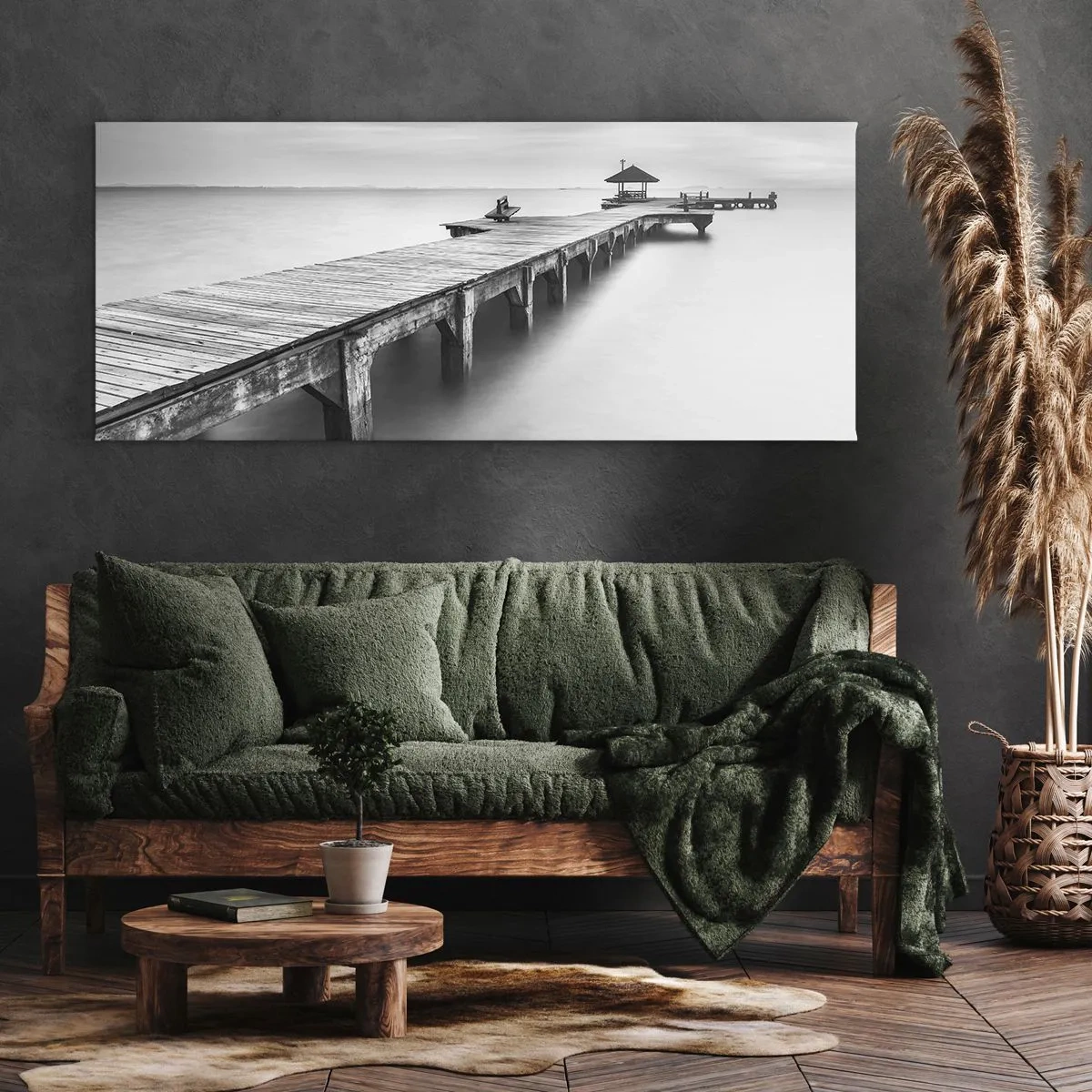 Obraz na plátne - Ďaleko od nás - 100x40 cm