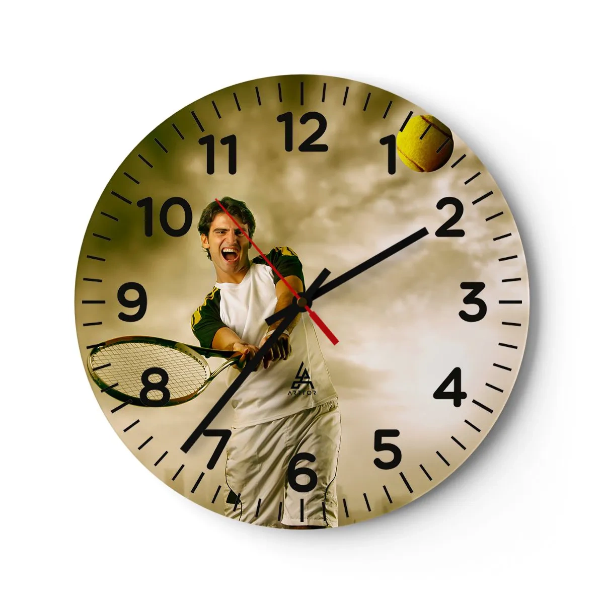 Nástenné hodiny - Energia a radosť - 30x30 cm