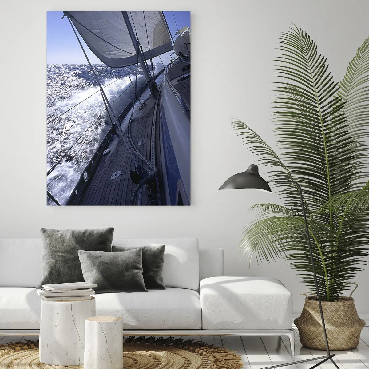 Obraz na skle - Viem, čo je to byť vtákom - 50x70 cm