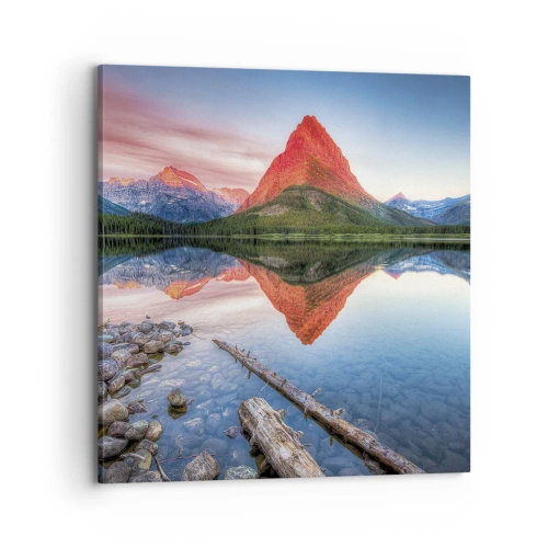Obraz na plátne - Teplo a chlad - 70x70 cm
