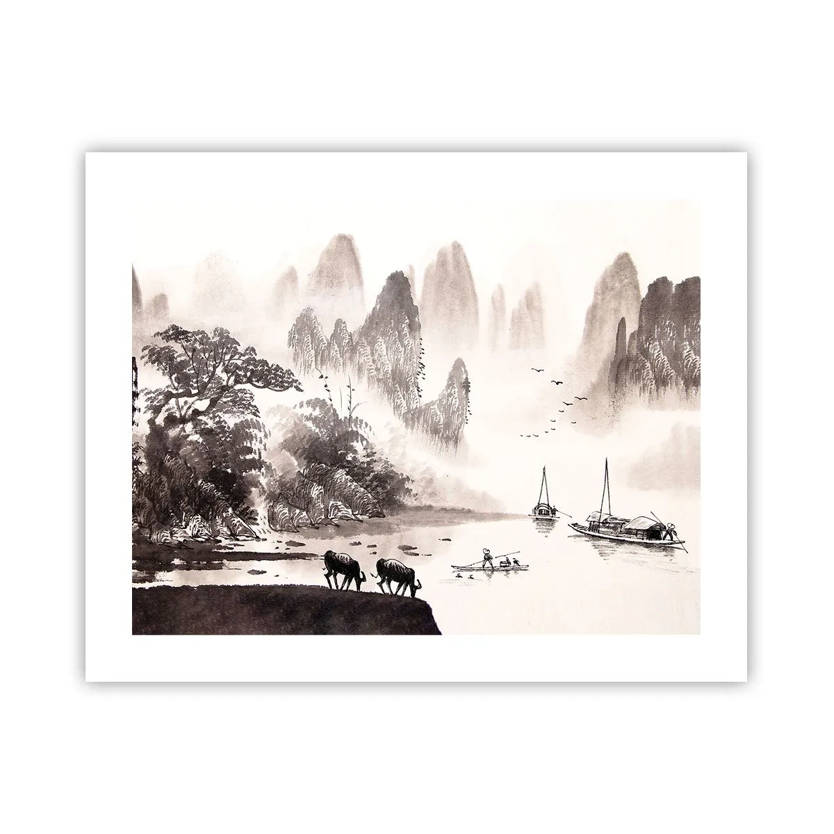 Plagát - Exotická všednosť Východu - 50x40 cm