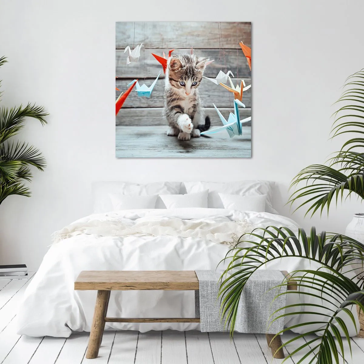 Obraz na plátne - Prvá lekcia - 70x70 cm