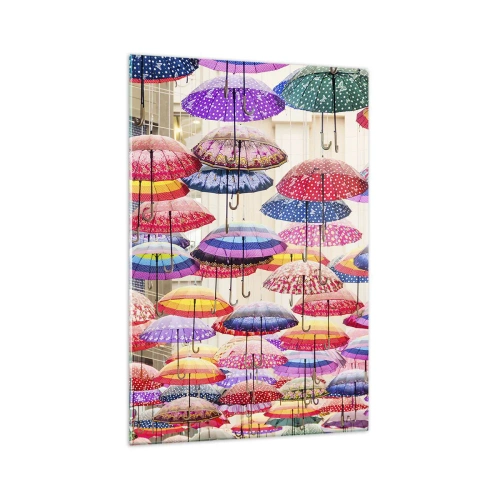 Obraz na skle - Mestská lúka - 70x100 cm