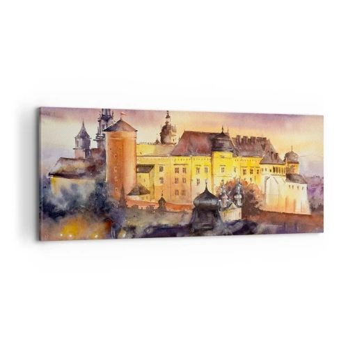 Obraz na plátne - Dejiny a rozprávka - 100x40 cm
