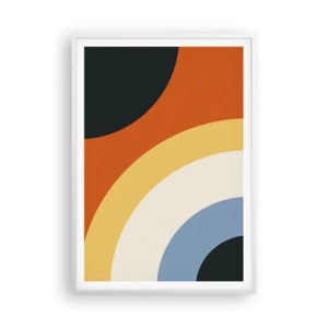 Plagát v bielom ráme - K sebe samému - 70x100 cm