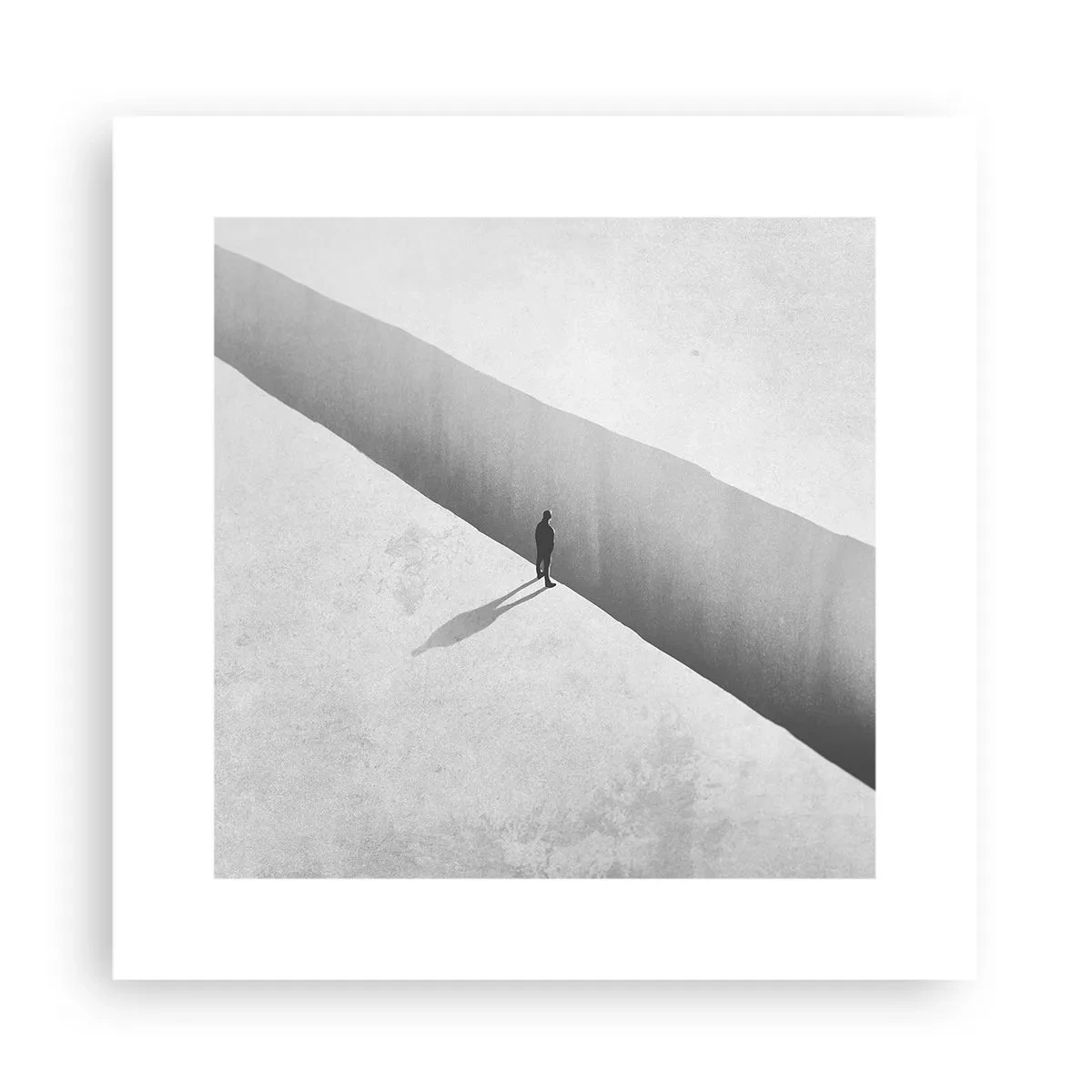 Plagát - Jasný cieľ - 30x30 cm