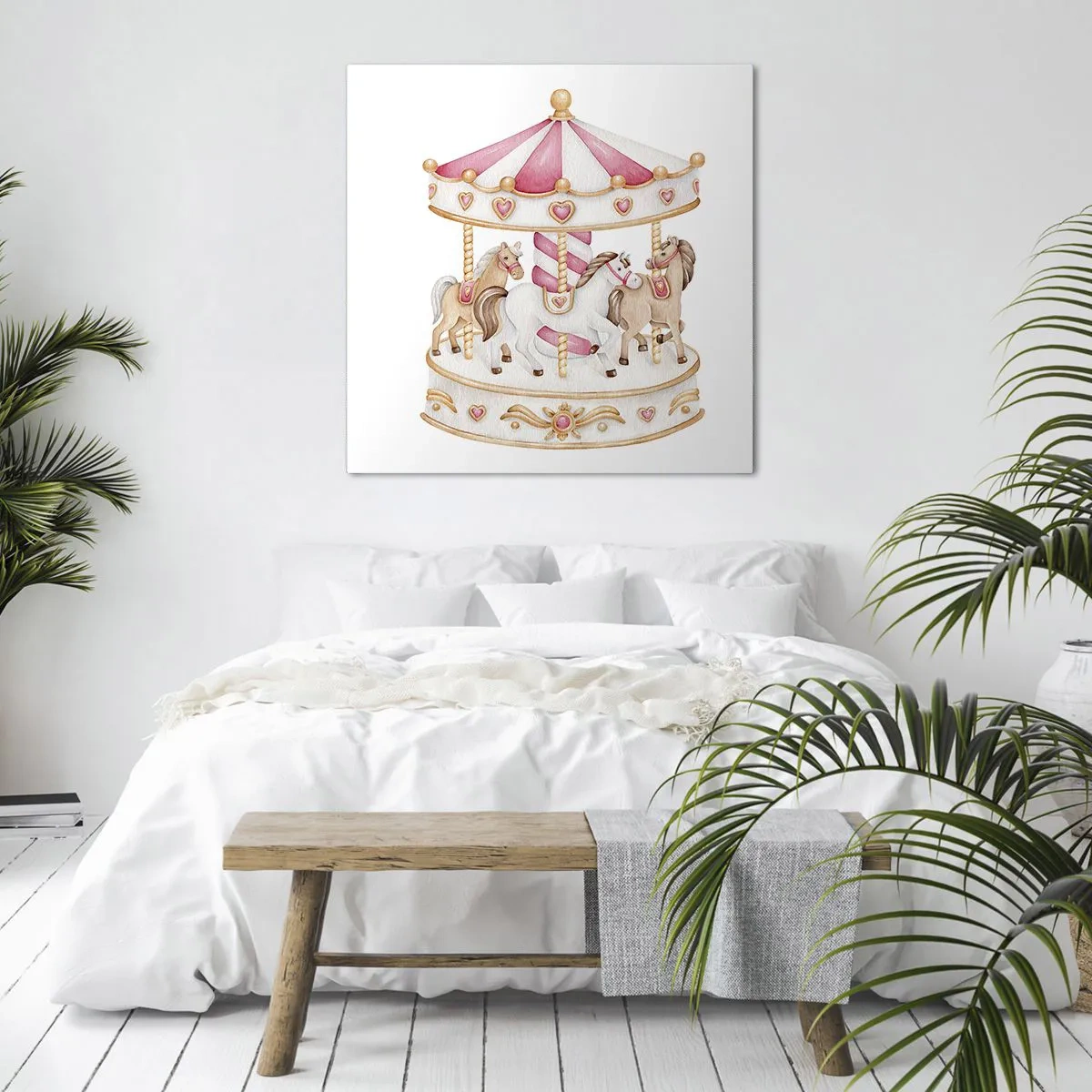 Obraz na plátne - Sladký svet detstva - 30x30 cm