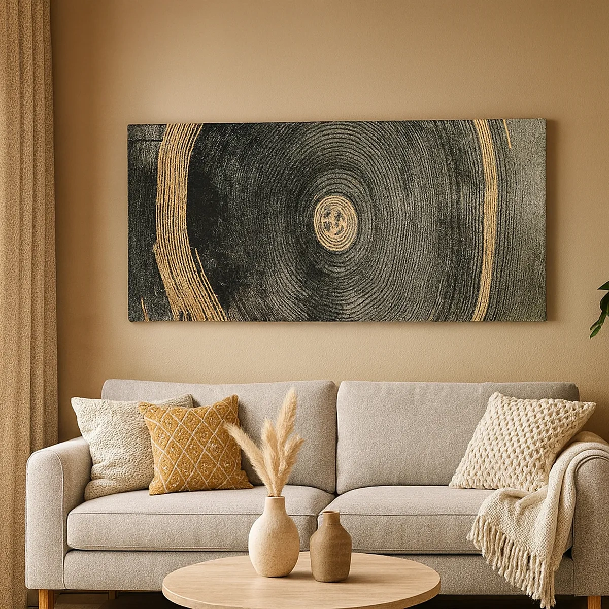 Obraz na plátne - Zmena a trvanie - 30x30 cm