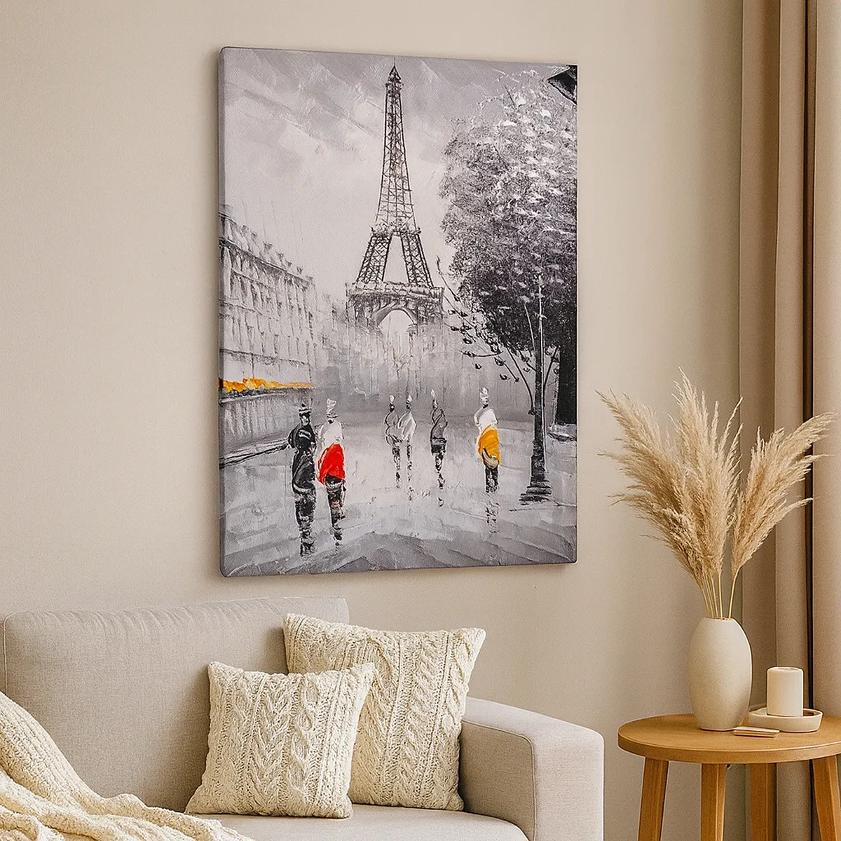 Obraz na plátne - Parížska prechádzka - 50x70 cm