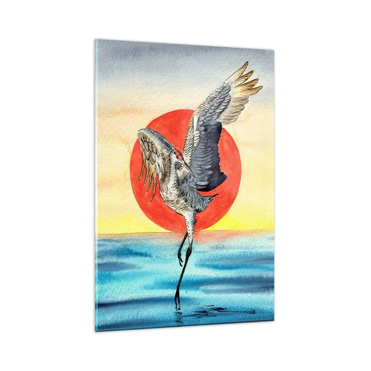 Obraz na skle - Je čas ísť späť - 80x120 cm