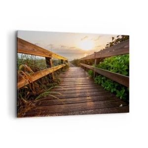 Obraz na plátne - A priamo k brehu - 120x80 cm