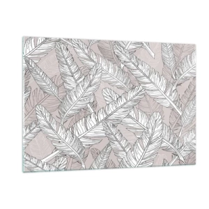 Obraz na skle - Vírenie peria - 120x80 cm