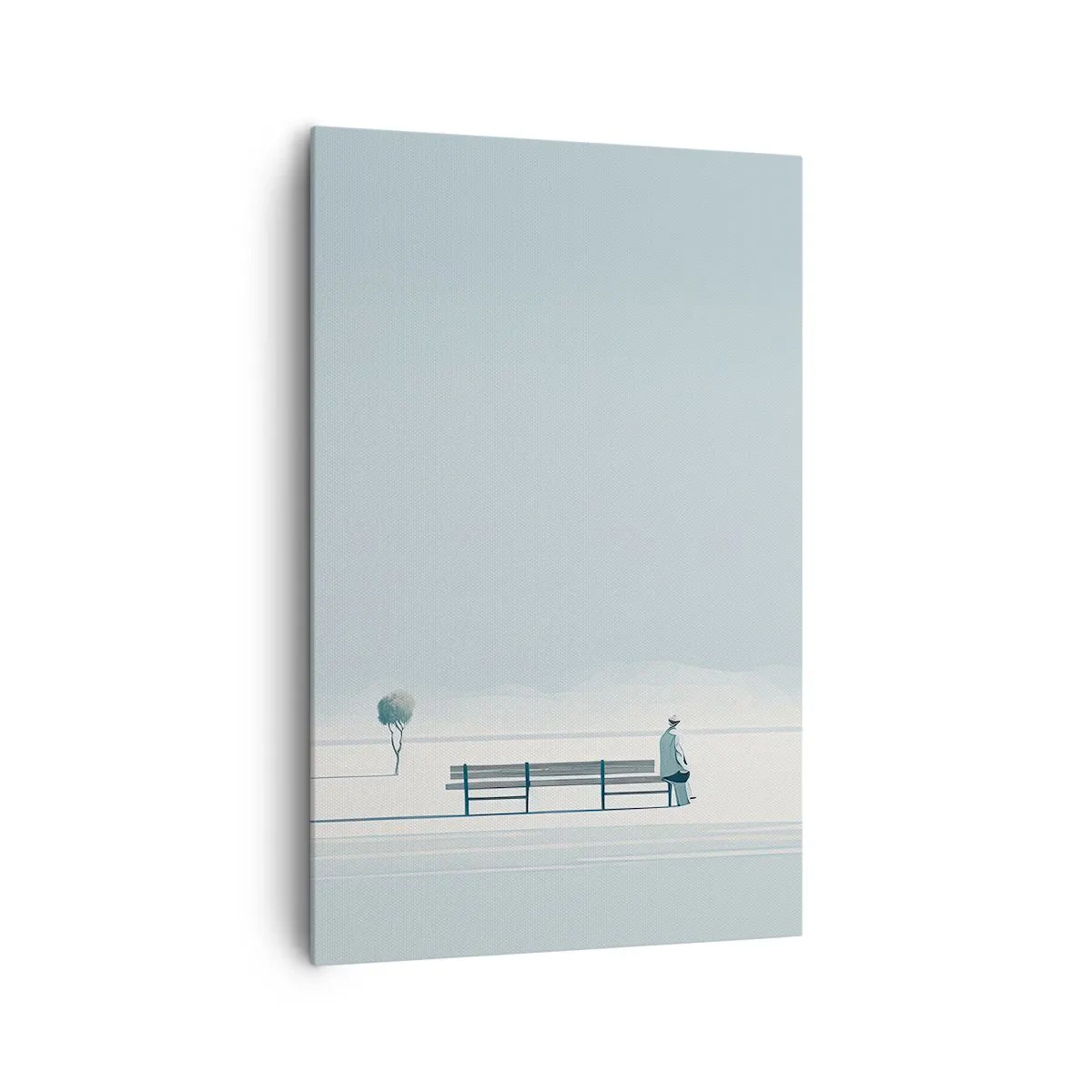 Obraz na plátne - Áno, čakám. - 80x120 cm