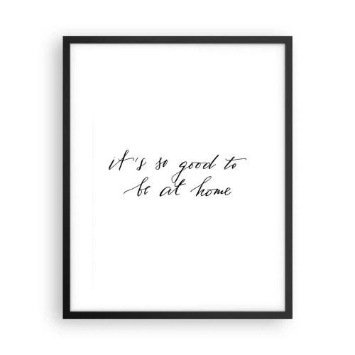 Plagát v čiernom ráme - Celá pravda - 40x50 cm