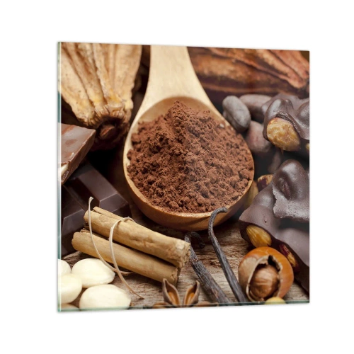 Obraz na skle - Najlepšie na smútok - 60x60 cm