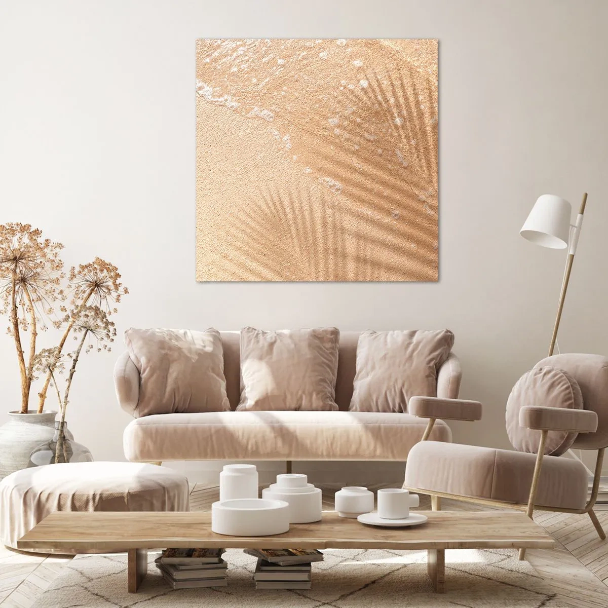 Obraz na plátne - Tieň horúceho leta - 60x60 cm