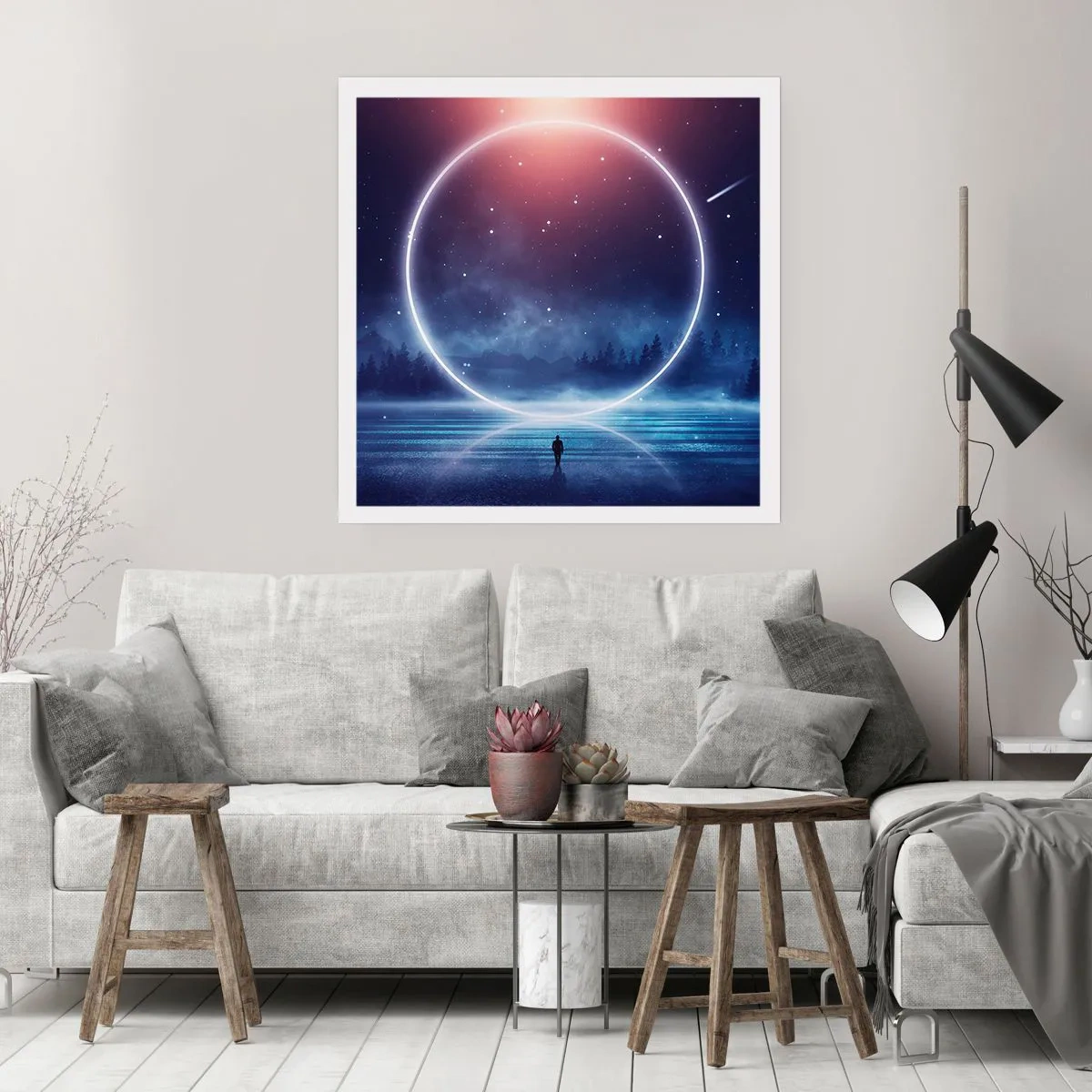 Plagát - Už sú tu... - 60x60 cm