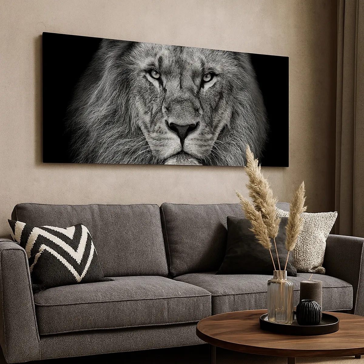 Obraz na plátne - V korunovačnom odeve - 30x30 cm