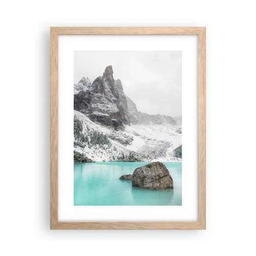 Plagát v ráme zo svetlého duba - Na stráži - 30x40 cm