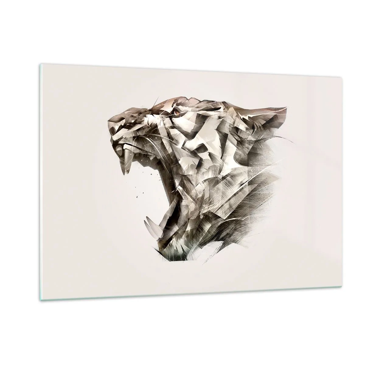 Obraz na skle - Už vieš, kto vládne - 120x80 cm