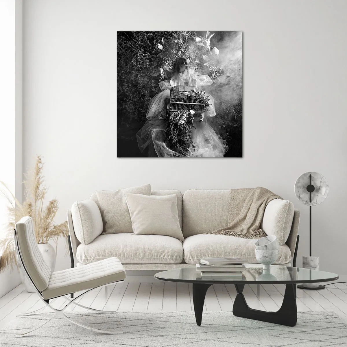 Obraz na skle - Matka Príroda - 70x70 cm