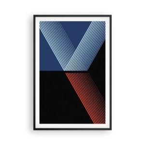 Plagát v čiernom ráme - Jednoduchý príbeh - 61x91 cm