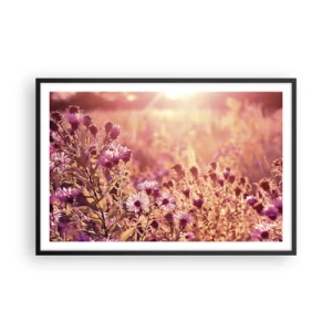 Plagát v čiernom ráme - Než skončí leto - 91x61 cm