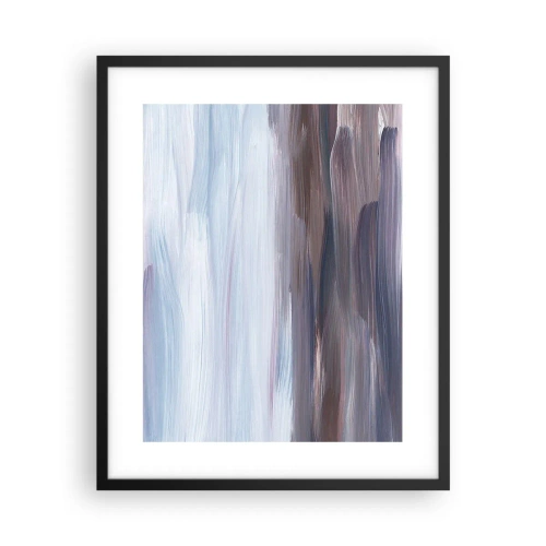 Plagát v čiernom ráme - Živly: voda - 40x50 cm