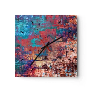 Nástenné hodiny - Pamäť a zabudnutie - 30x30 cm