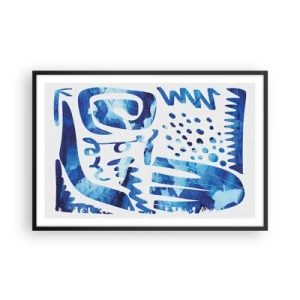 Plagát v čiernom ráme - Späť ku koreňom - 91x61 cm